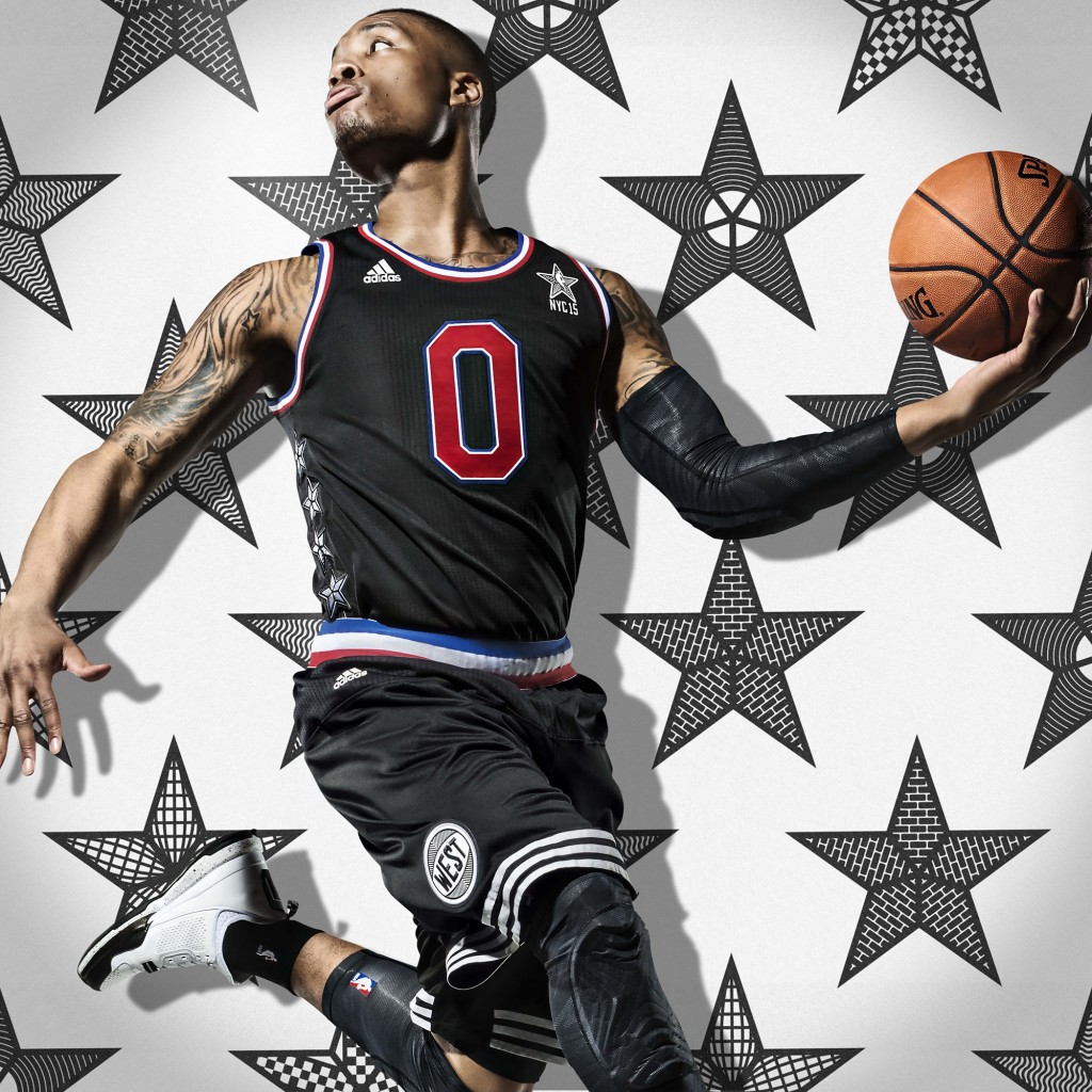 adidas Damian Lillard NBA All-Star 2015 1 Sq