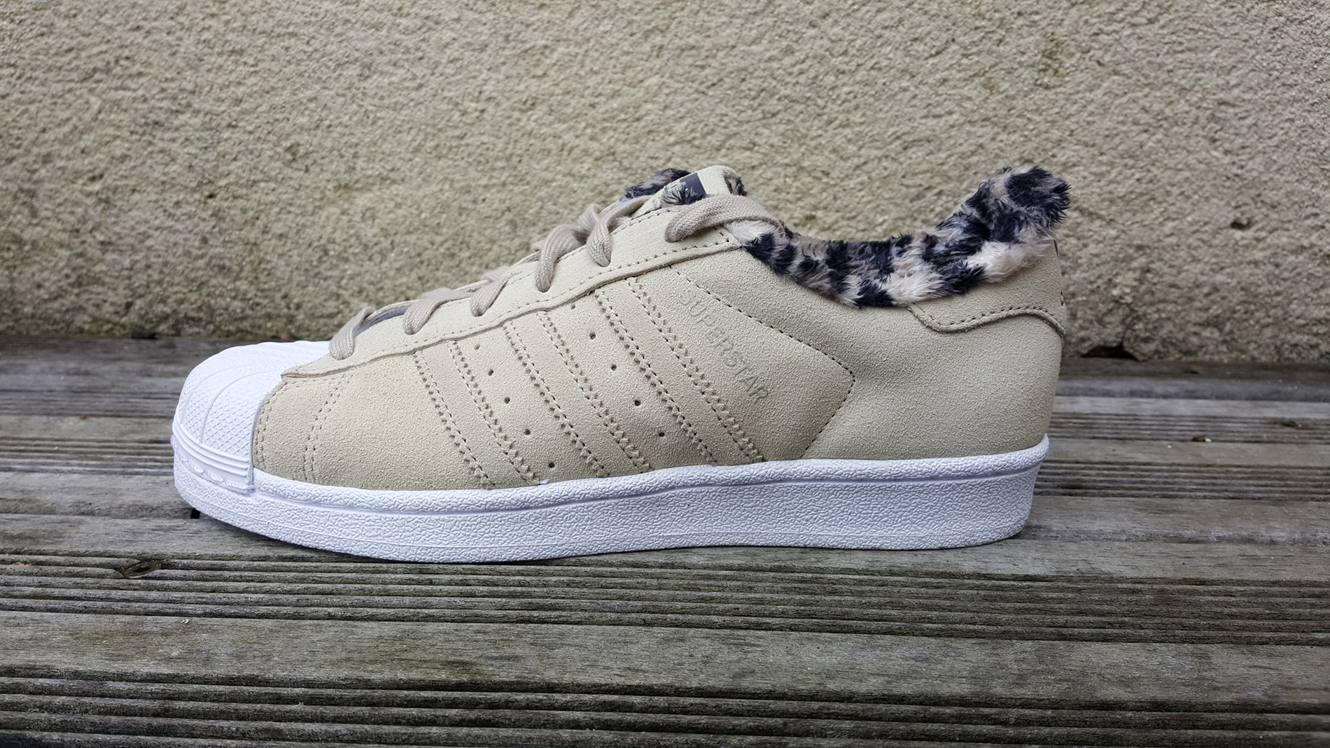 adidas superstar fourrure